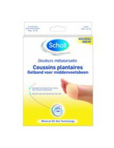 SCHOLL Coussins Plantaires Taille 2 Lot de 2 2