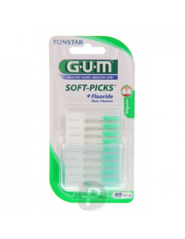 Gum Soft Picks 634 Large Bte 40