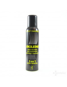 AKILEINE Spray Noir A-Transpi Pieds