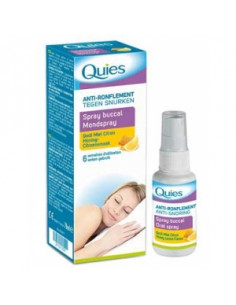 QUIES Spray Buccal AntiRonflement Miel Citron 70ml 2