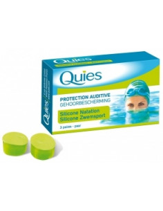 Quies Silicone Natation Adultes - 3 paires 2