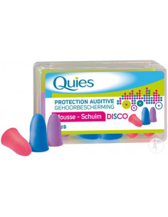 Quies Protection auditive Mousse Disco - Bte 6