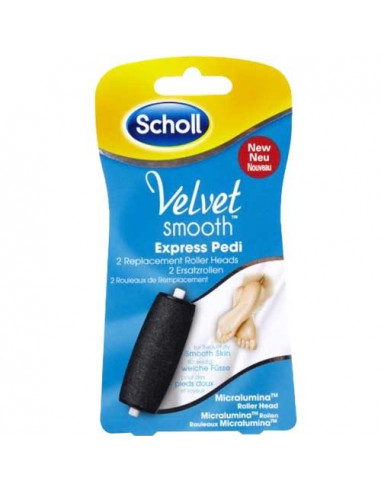 Scholl Velvet Smooth - 2 recharges râpe