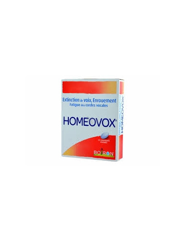 Homéovox Bte 60cp