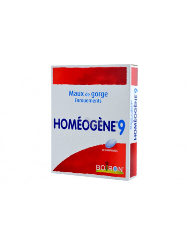 HOMEOGENE 9 Bte 60 Cp BOIRON