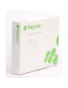 MEPORE 6x7cm Bte 10 Pansements Stériles 2