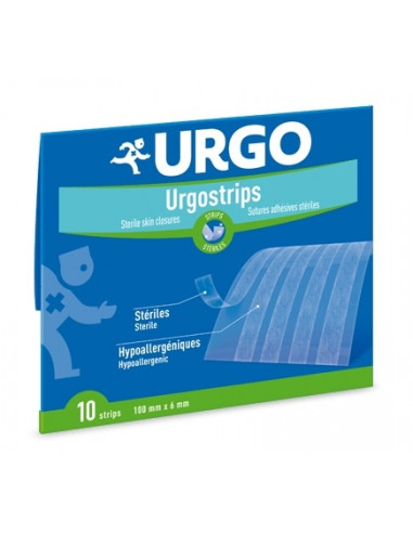 URGOSTRIPS 6x10cm Bte 10