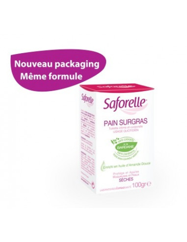 SAFORELLE Pain Surgras DOUX 100GR