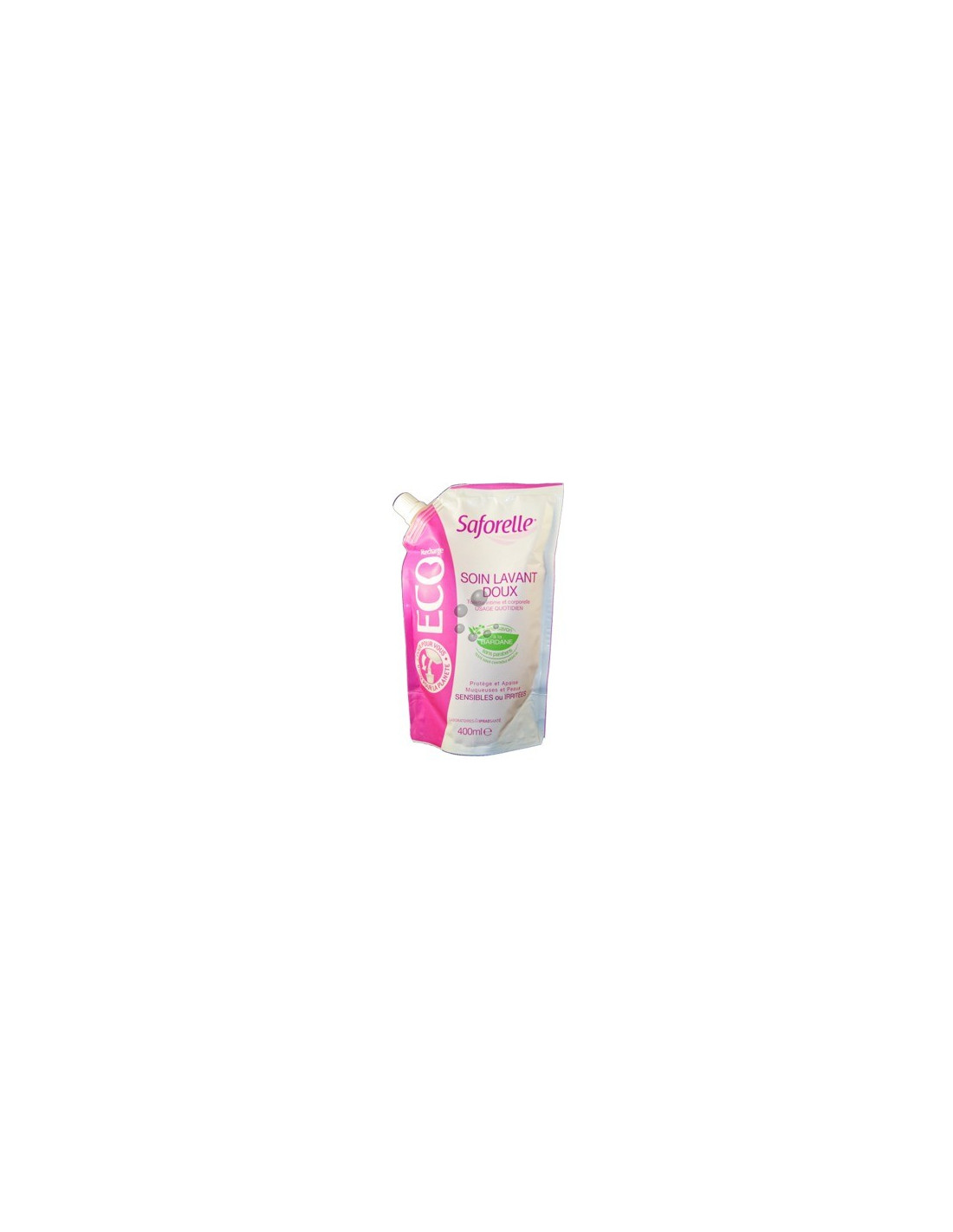 Saforelle Soin Lavant Doux Apaisant 400ml - Pazzox