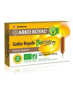 ArkoRoyale Bio 1500mg Bte 20 Ampoules de 10ml