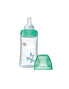 DODIE BIBERON INITIATION+ 270 ML VERT LAPIN TÉTINE DÉBIT 2