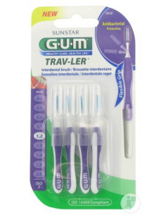 GUM TRAV-LER Brossette Interdentaire 1.2mm 1512