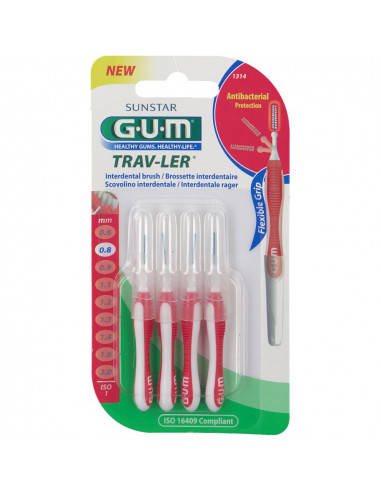 GUM TRAV-LER Brossette Interdentaire 1.2mm 1512