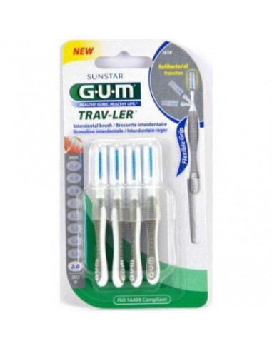 GUM TRAV-LER Brossette Interdentaire 0.8mm 1314