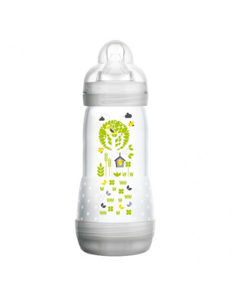 Biberon et tasse Trainer+ Vert 4+m MAM - Débit 3 - 220ml