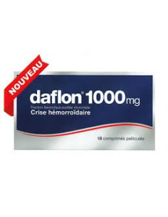 Daflon 1000mg Bte 18cp