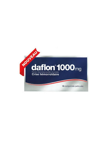 Daflon 1000mg Bte 18cp