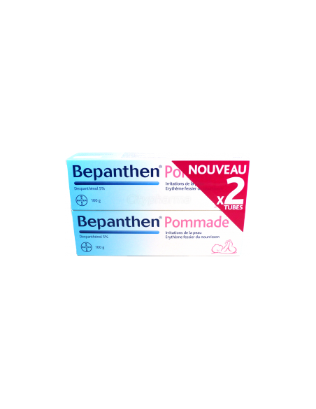 Bepanthen Pommade 100g LOT de 2