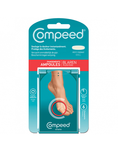 COMPEED Ampoules Petit Format Bte 6 Pts