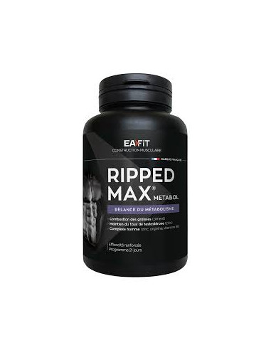 Ea-Fit RIPPED Max METABOLISM Bte 63 Cp