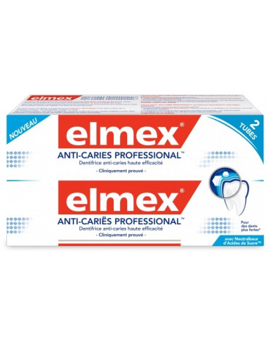 ELMEX Anti-Caries PRO Lot 2x75ml