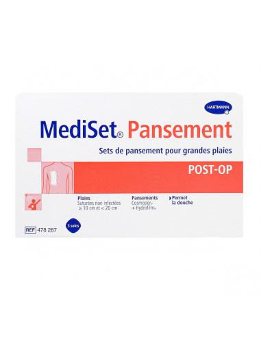 MediSet Pansements Post-OP Grandes...