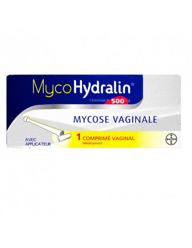 Myco Hydralin 500mg 1 comprimé vaginal