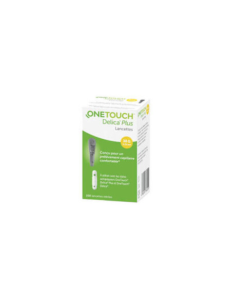 One Touch Delica Plus Lancettes 200