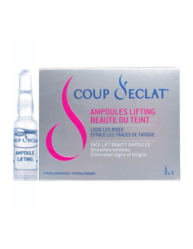 COUP D'ECLAT Bte 3 Ampoules Lifting