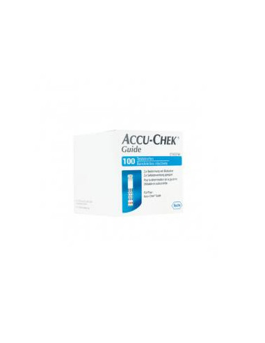 Accu-Chek GUIDE Bandelettes Bte 50x2