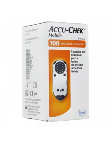 Accu-Chek MOBILE Cassette Bte 50x2