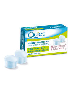 QUIES Silicone Bte 3 Paires