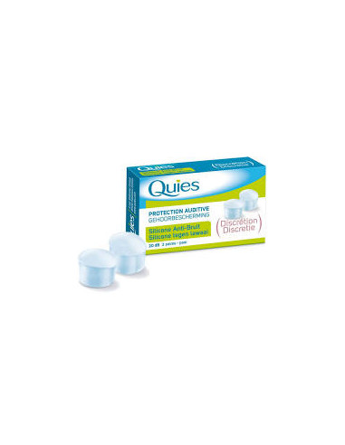 QUIES Silicone Bte 3 Paires