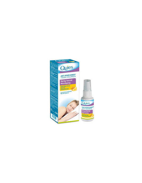 QUIES Spray buccal AntiRonflement Miel Citron 70ml