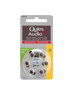 Quies Piles Auditive Modèle 10 Bte 6