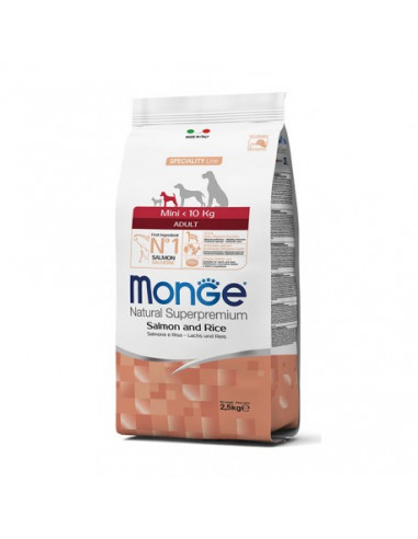 MONGE CHIEN Mini Adulte Saumon 2.5kg