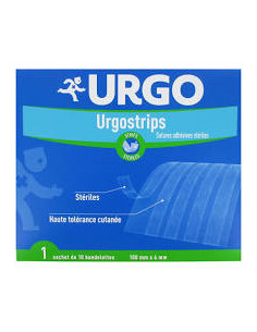 URGOSTRIPS Bandelettes 6X100mm Bte 10