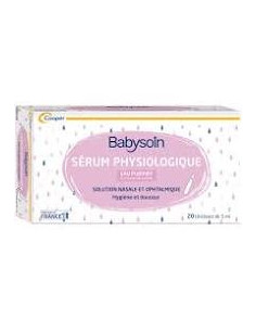 BABYSOIN Bte 40 Unidoses Sérum Physiologique