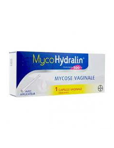 Myco-HYDRALIN 500mg Bte 1 Cp Vaginal 2