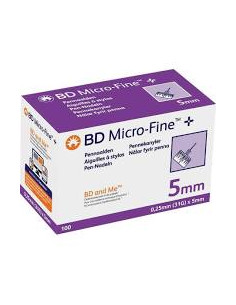 BD MICROFINE Aiguilles 5mm Bte 100
