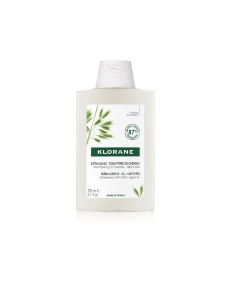 KLORANE  Shp au Lait d'AVOINE 200ml