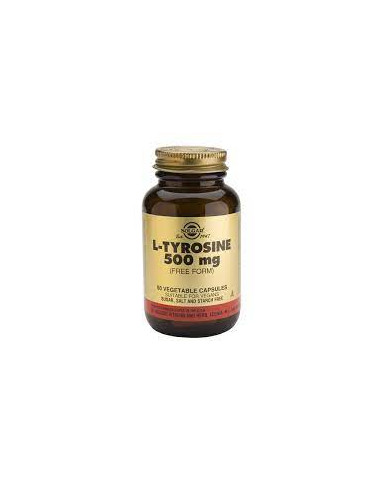 SOLGAR L-TYROSIN 500mg Bte 50 Gél