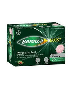 Berocca BOOST Bte 20 Cp Efferv