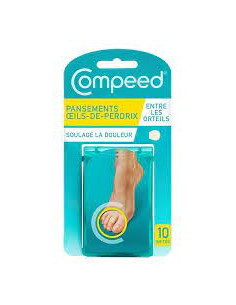 COMPEED Oeil-de-Perdrix Bte 10 Pts