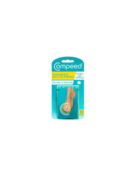 COMPEED Oeil-de-Perdrix Bte 10 Pts