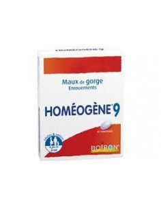 HOMEOGENE 9 Bte 60 Cp BOIRON 2