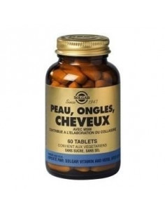 SOLGAR Peau Ongles Cheveux Bte 60 Cp 2