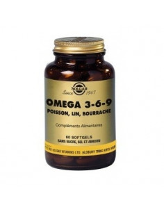 Solgar OMEGA 3-6-9 Bte 60 Gél 2