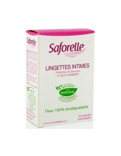 SAFORELLE Lingettes Intimes Bte 10