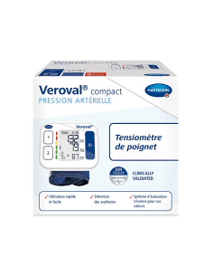 VEROVAL Tensiomètre POIGNET Compact